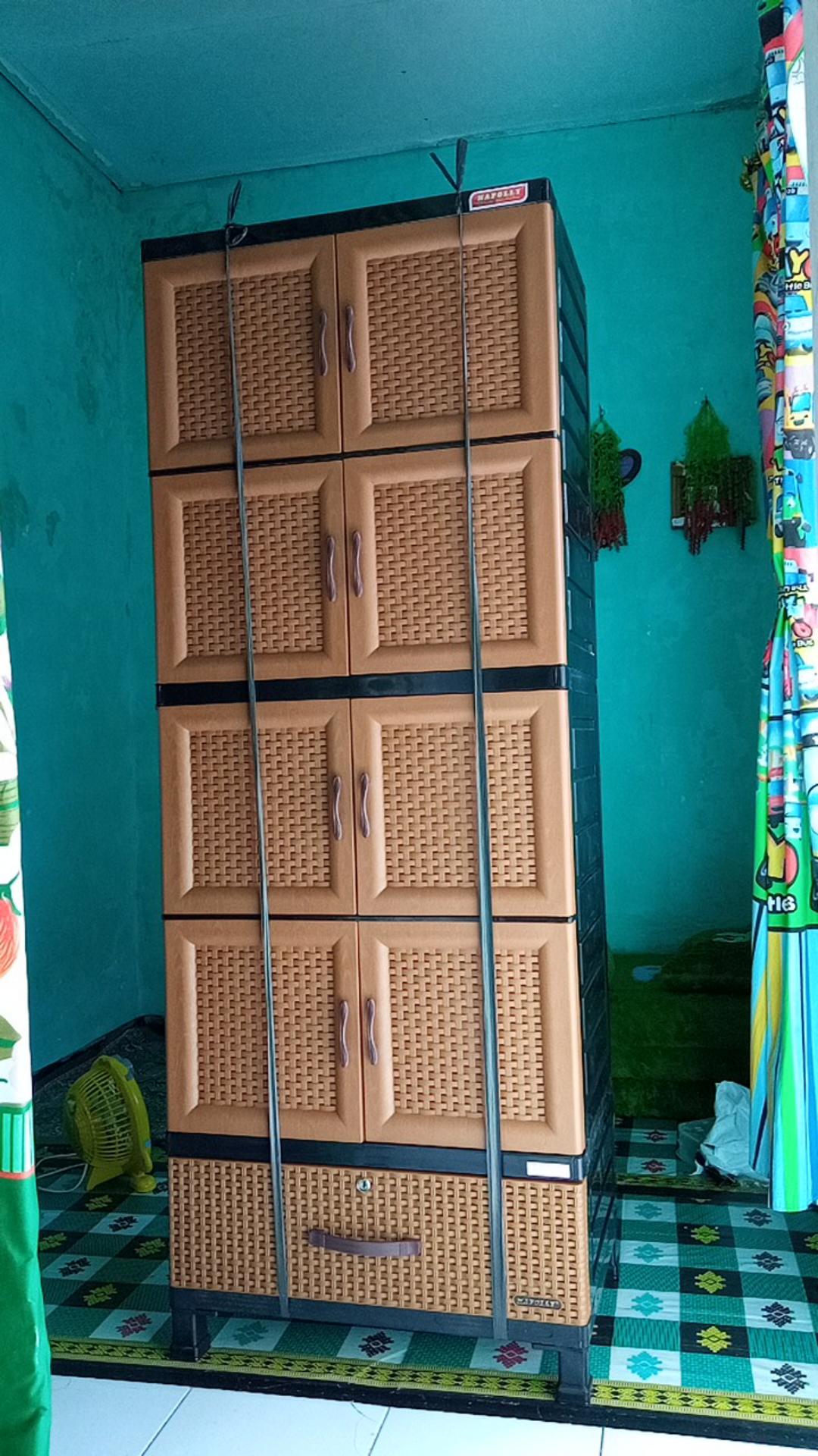 Lemari Plastik Napolly Susun 4 - Laci 1 (khusus Semarang)