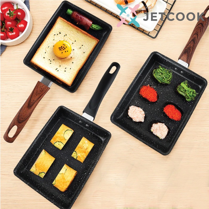 JetCook Panci Penggorengan Telur Tamago Omelette Non Stick Frying Pan