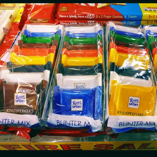 

coklat ritter spot mini