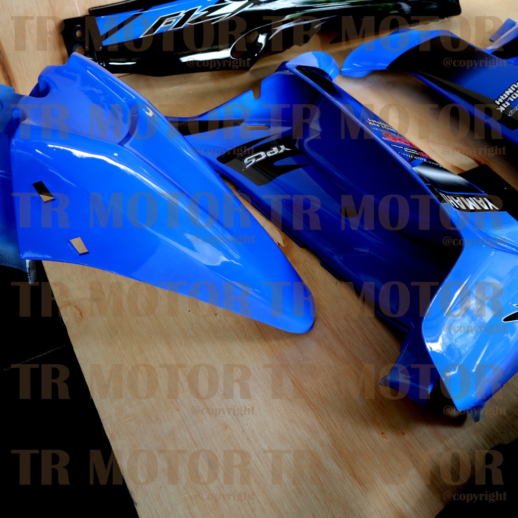 Cover Body Fizr F1zr Super Sport Biru Hitam Full Set Halus Cover Bodi Yamaha Fiz r