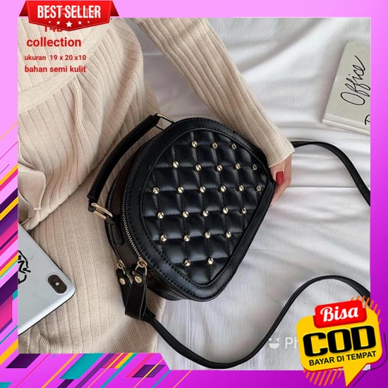 Tas Selempang Wanita Remaja Slingbag Murah Main Fashion Cewek Import Kekinian Kondangan Slempang Mur