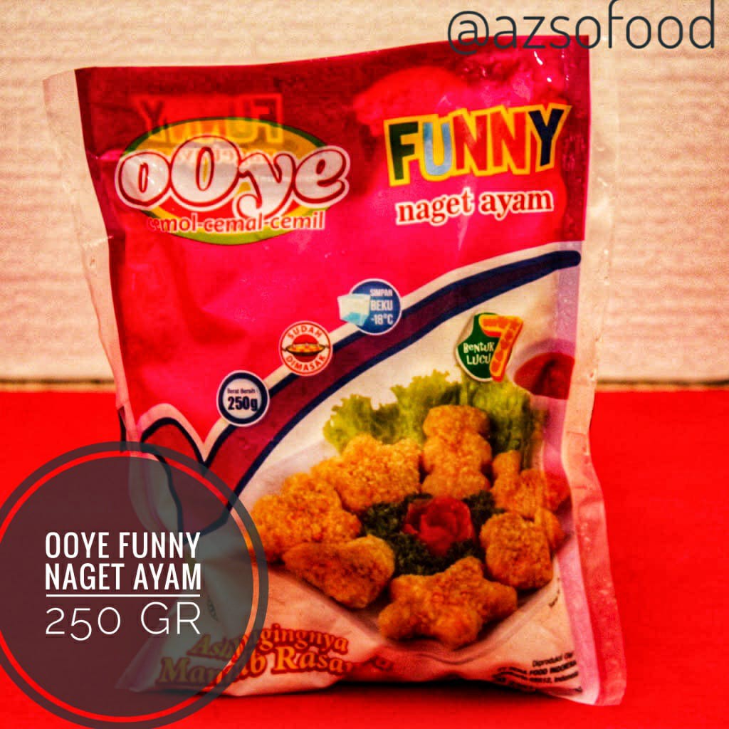 

OOYE NUGGET AYAM FUNNY 250 G
