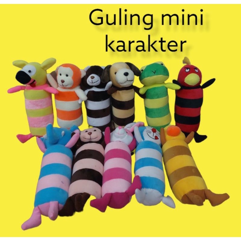 Guling ANAK KARAKTER MINI (( TINGGI 30 CM ))