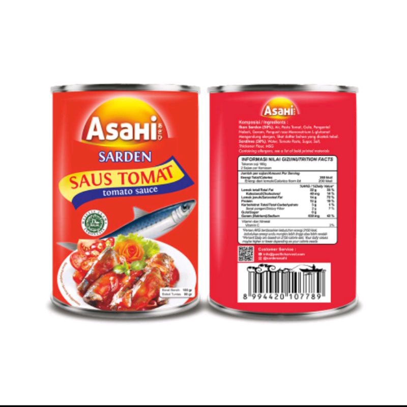 Asahi Sarden 2 x 155gr