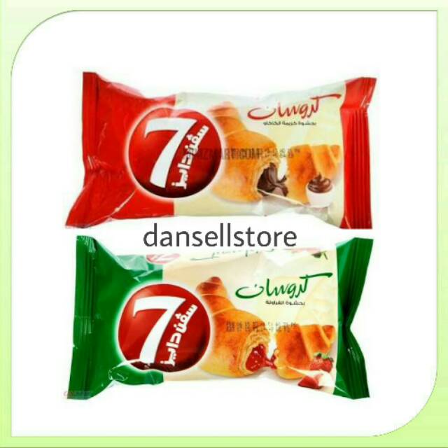 7Days Croissant Roti Arab 7 Days Coklat Strawberi