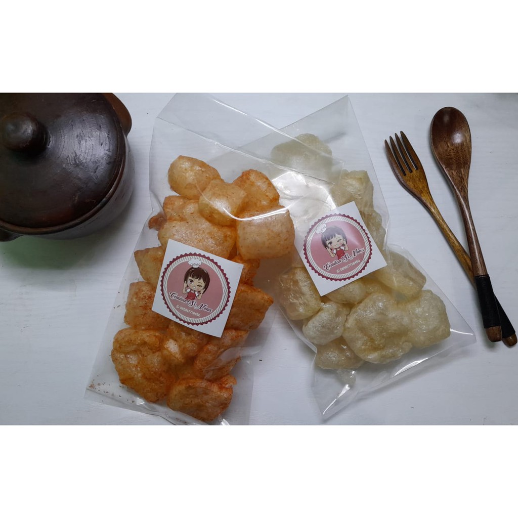 

Kerupuk Kulit Sapi 35gr Pedas/Original TERMURAH