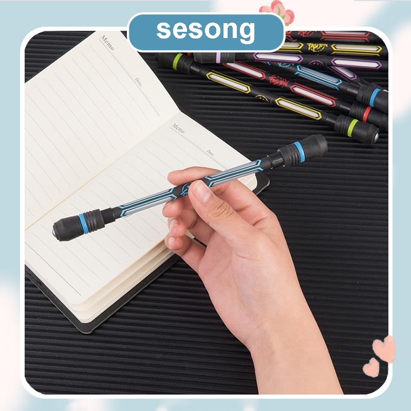 

Spinning Pen Pikachu One Piece Glow Fingers Balance Spinning Pen Stationery SS