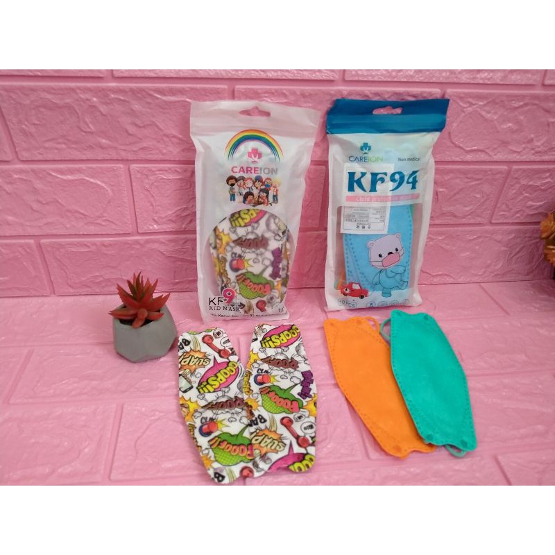 Masker Utama KF 94 anak polos dan motif