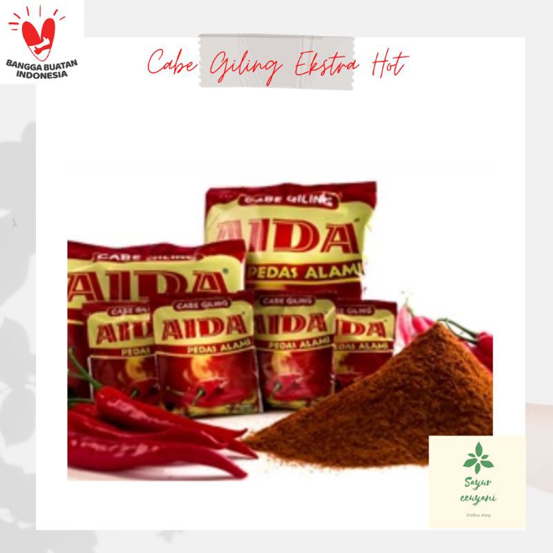 

Bumbu Instan Cabe Bubuk- AIDA- 25 gram