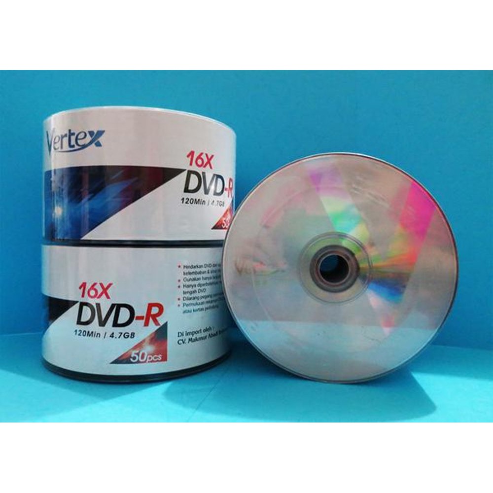 DVD-R Blank Vertex per Keping / per pcs DVD KOSONG