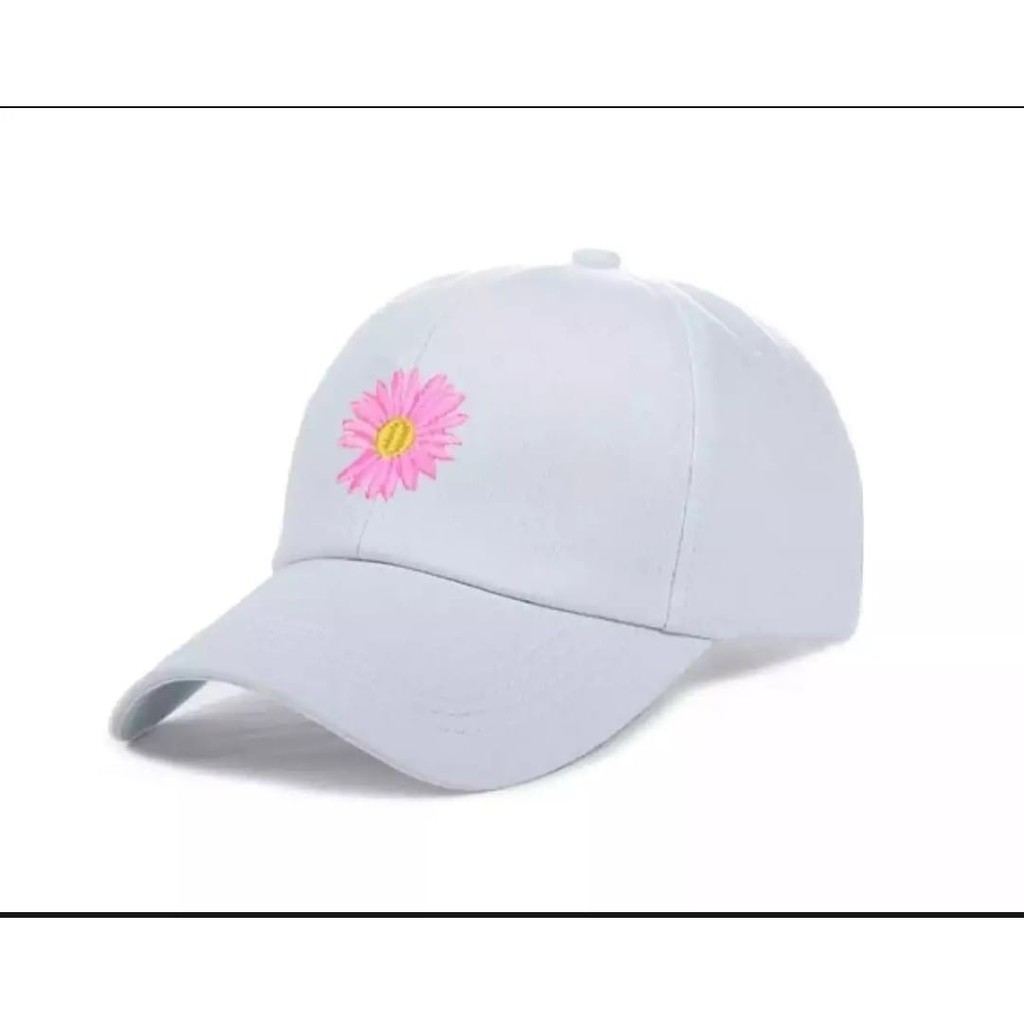 TOPI BUNGA BASEBALL DAISY PRIA DAN WANITA