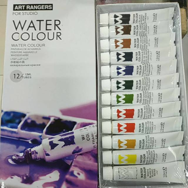 Water color/Cat air ART RANGERS 12 ML/12 TUBE