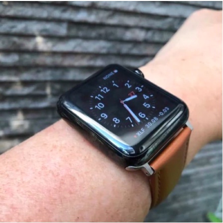 [COD/INSTAN] STRAP LEATHER APPLE WATCH SIZE 38/40/41