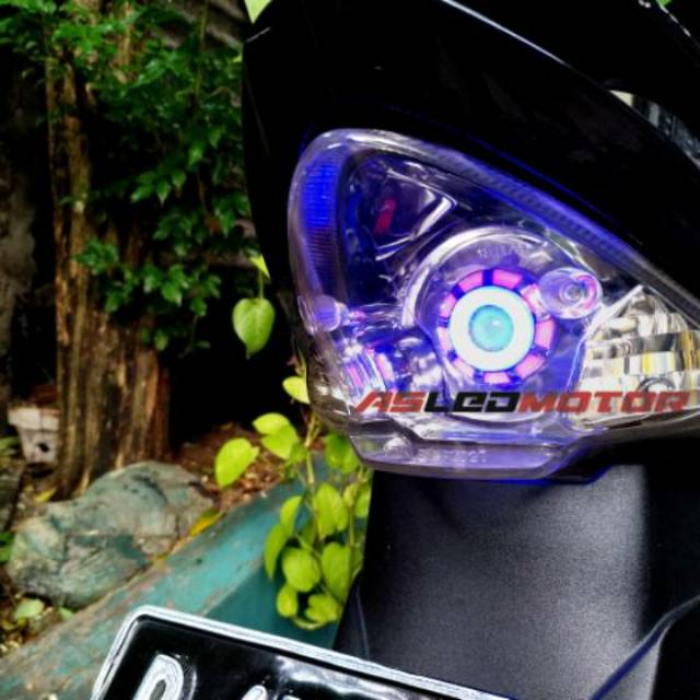 LAMPU REM LED PROJIE PNP DC MOTOR DAN MOBIL | BOHLAM REM KEDIP KEDIP PROJIE BULAT