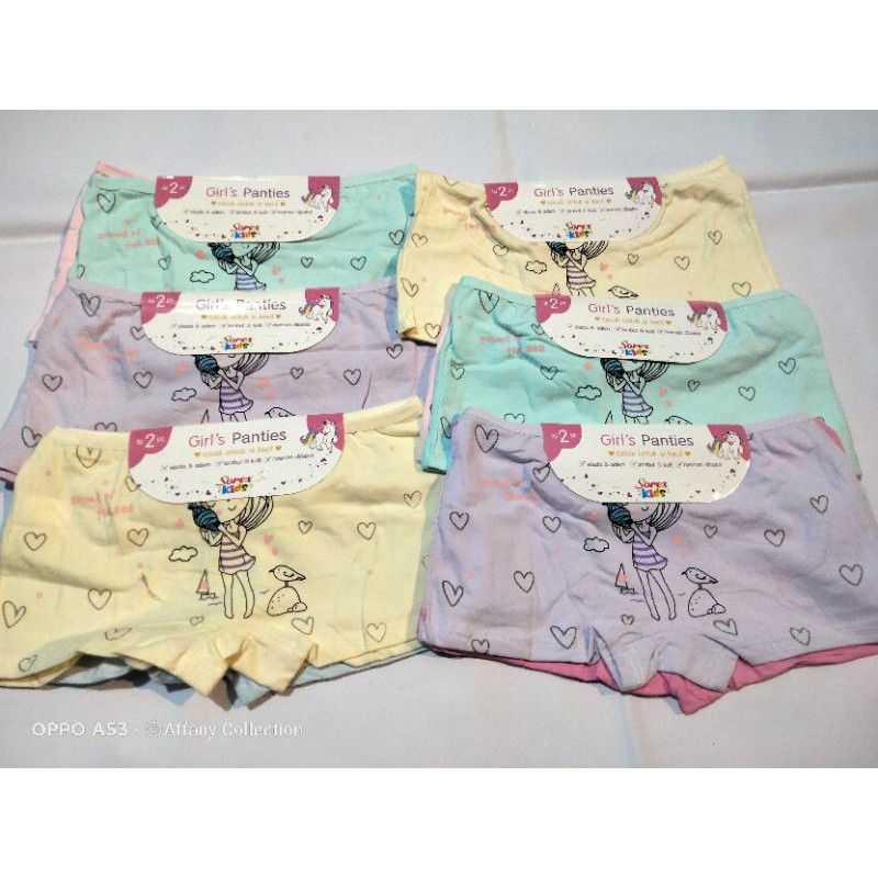 Girl's Panties/CD Sorex/Boxer Sorex/CD Anak Cewek