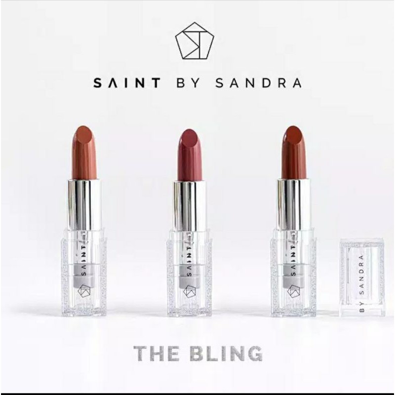 Lipstick Lipstik Lipen Saint By Sandra The Bling Series
