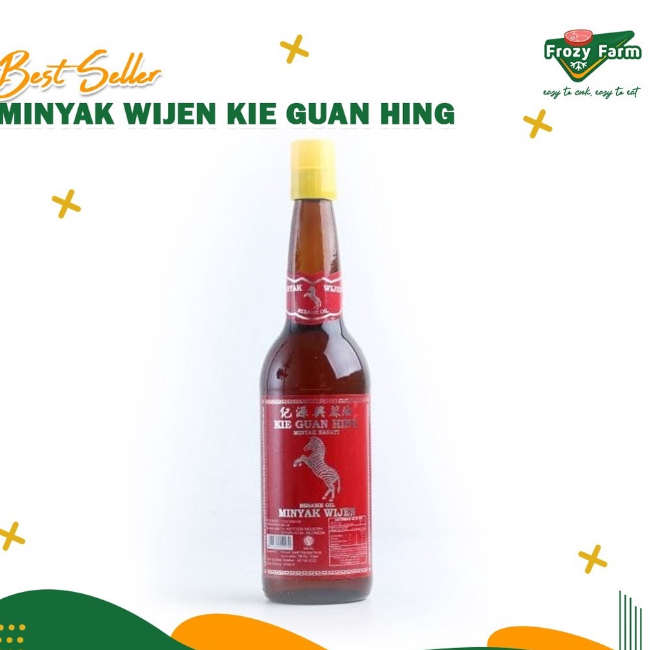 Jual Minyak Wijen Ko Kie Guan Hing 600 Ml Shopee Indonesia