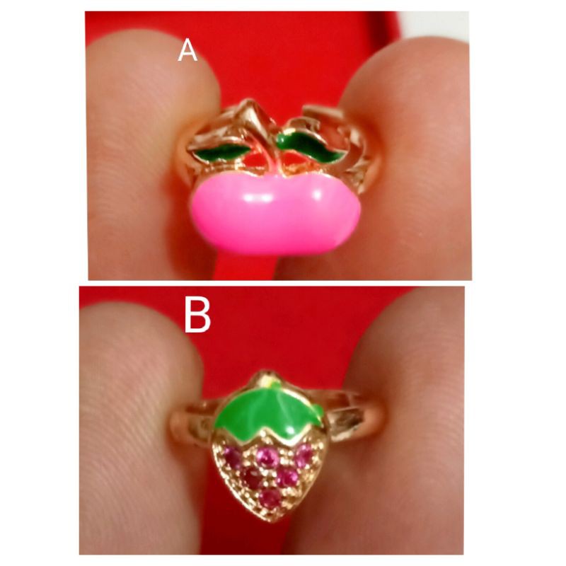 RTS01. Cincin xuping anak anak lapis emas