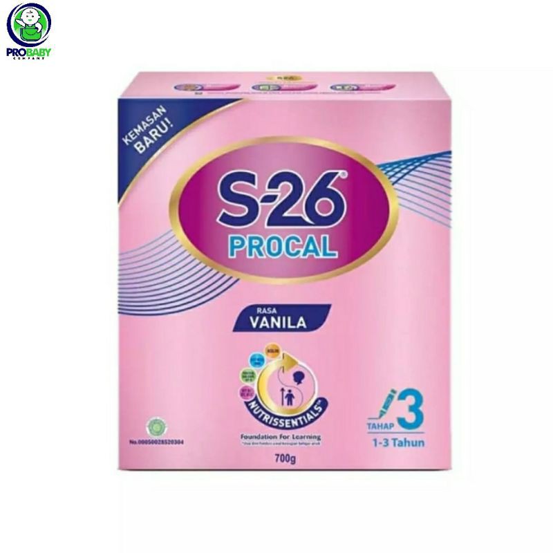 S26 PROCAL TAHAP 3 / 1-3 TAHUN 700 gr
