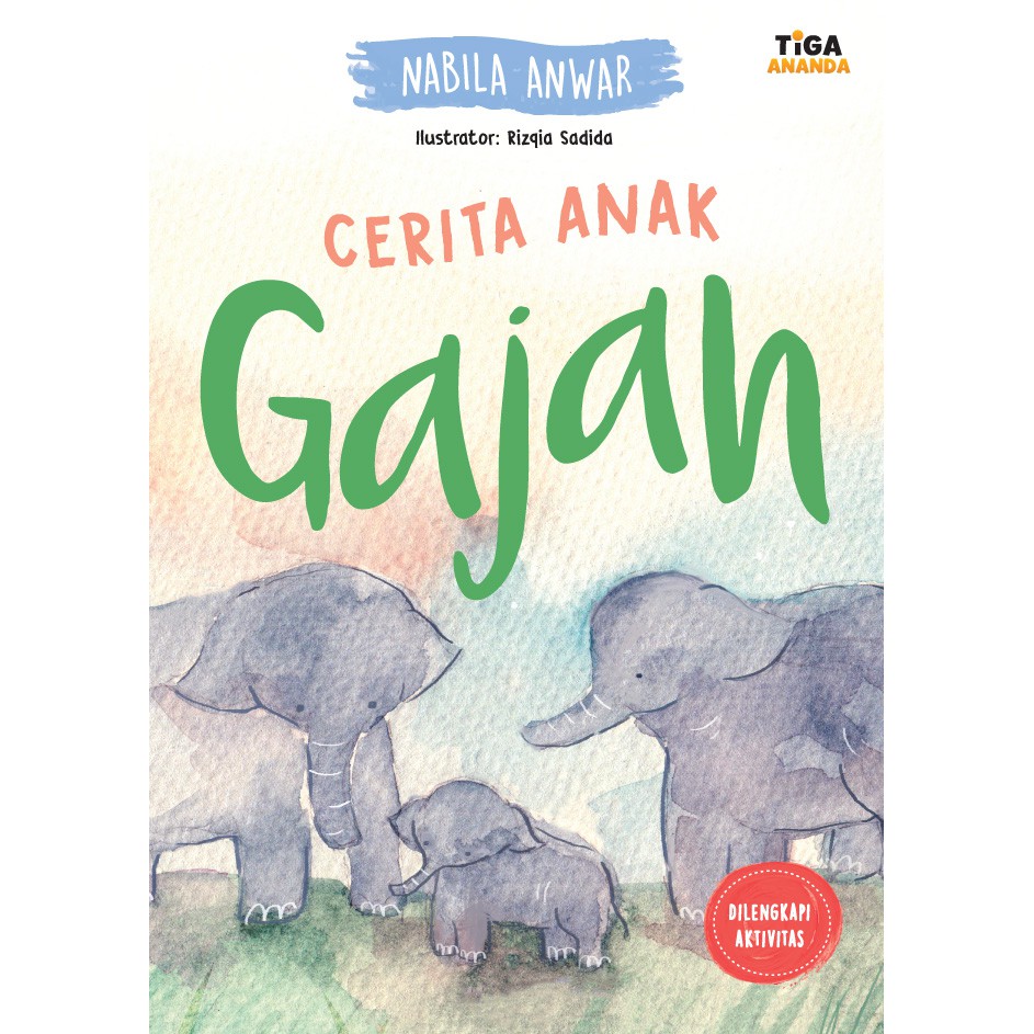 BUKU ANAK SERI BINATANG GAJAH Shopee Indonesia