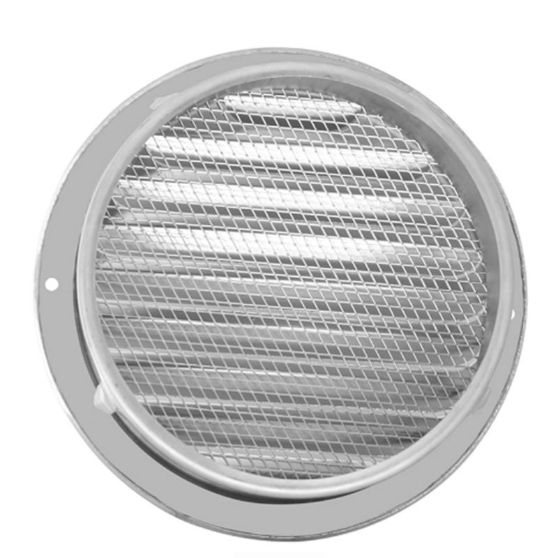 CRE  Stainless Steel Exterior Wall Air Vent Grille Round Ducting Ventilation Grilles