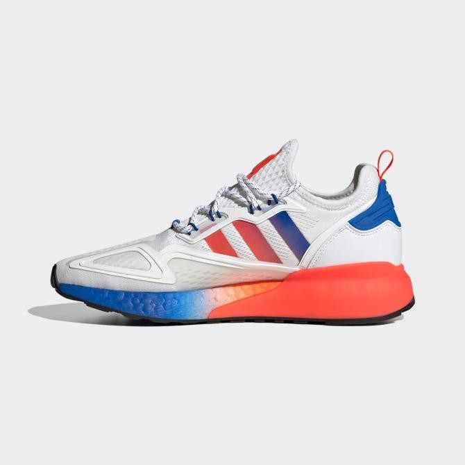 sepatu sneakers lifestyle pria adidas zx 2k boost original