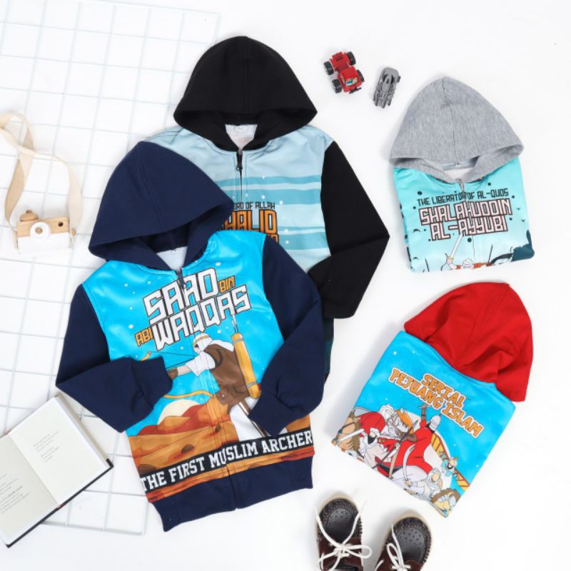 JAKET ANAK MUSLIM COWOK ISLAMI BY RAFFIZ