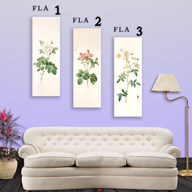 Wall decor - hiasan dinding rumah - Walldecor flawer bunga murah