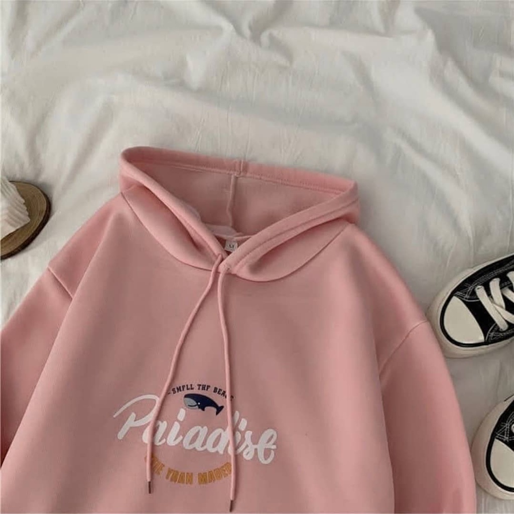 PAIADISE HOODIE WANITA - ATASAN HALUS TEBAL TERLARIS