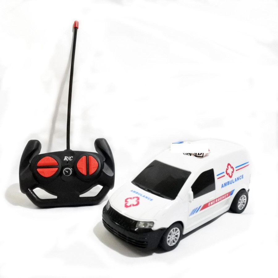 Mainan Anak Remote Control Model Car Mobil Ambulance