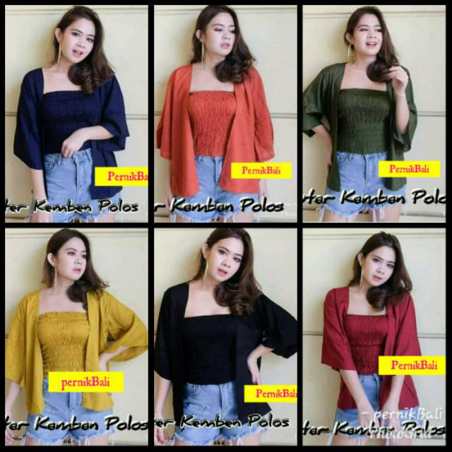 Setelan Kamben Outer/Setelan kamben Cardigan PernikBali