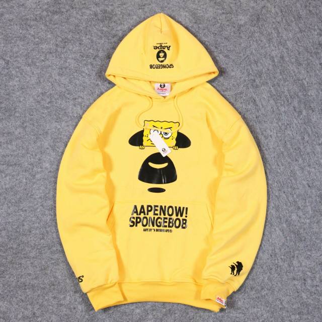 aape spongebob hoodie