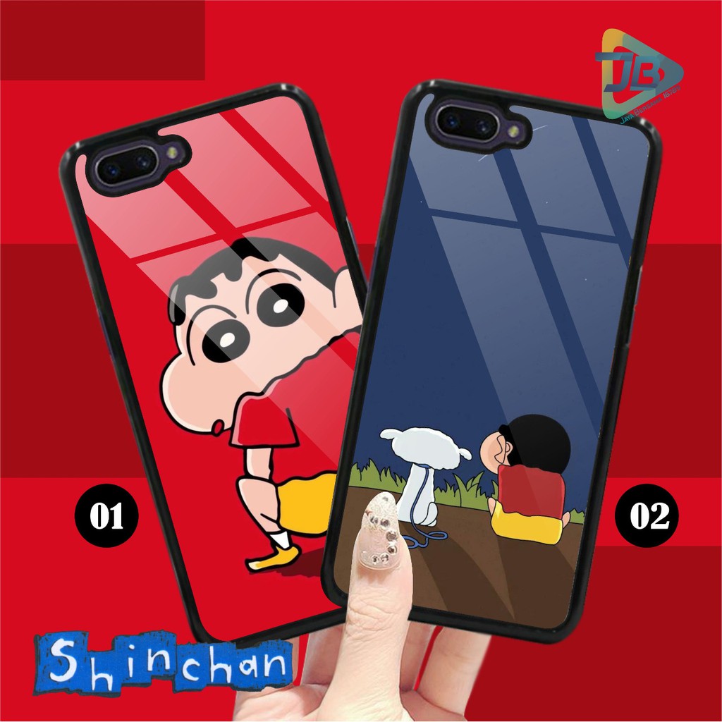 HARDCASE 2D GLOSSY SHINCHAN OPPO VIVO XIAOMI SAMSUNG REALME IPHONE ALL TYPE JB4686