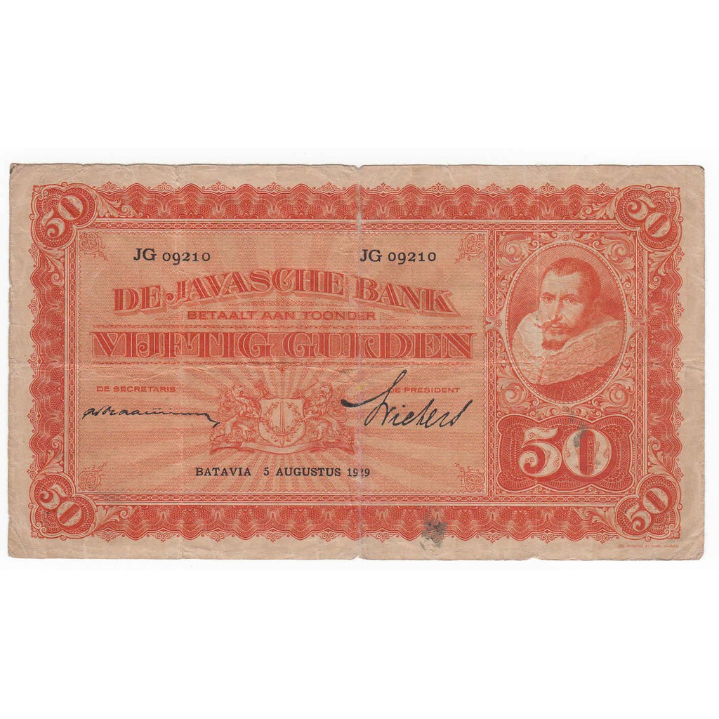Coen 50 Gulden 1929