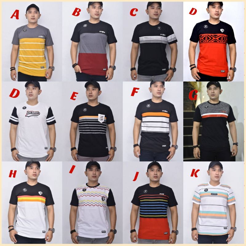 KAOS PRIA D'FLOW/KAOS D'FLOW /KAOS COWOK D'FLOW BEST SELLER