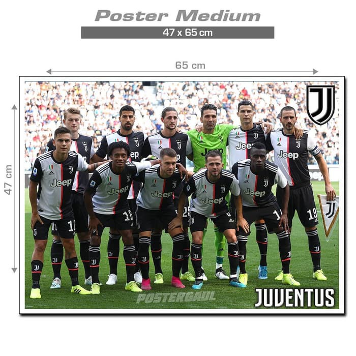 

Langsung Order Poster Medium JUVENTUS - SQUAD 2019/2020 #FJP117 - ukuran 47 x 65 cm Terlaris