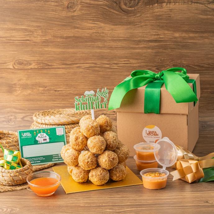 

Hampers/Parcel Lebaran Chicken Ball Cake Sarahasana_