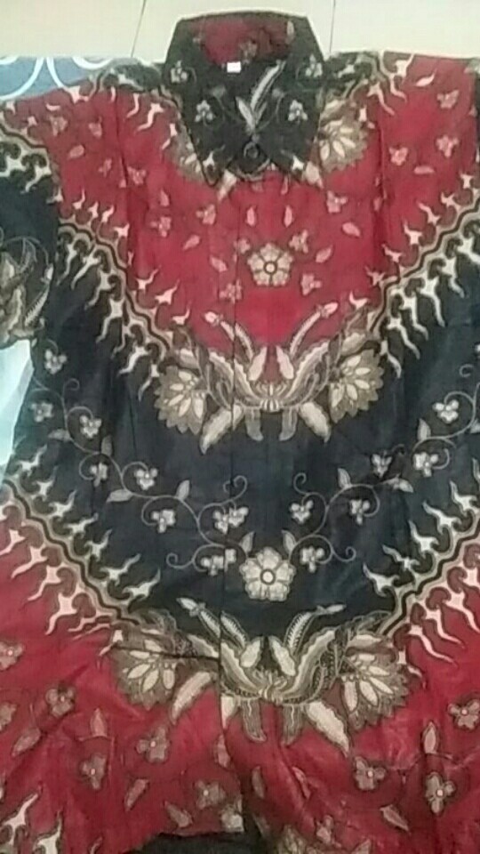 Kemeja Batik Pria Size M L Xl Xxl Atasan Pria Dewasa