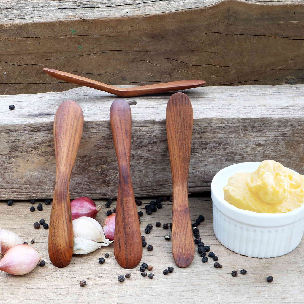 Sendok Pengoles Kayu Jati