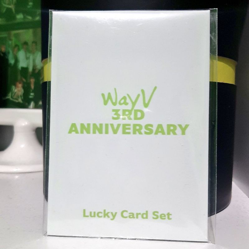 LUCKY CARD SET XIAOJUN VER SEALED MD 3RD ANNIVERSARY WAYV