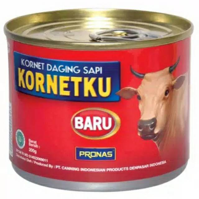 

PRONAS KORNETKU 200 gram - Kornet Daging Sapi - Corned Beef