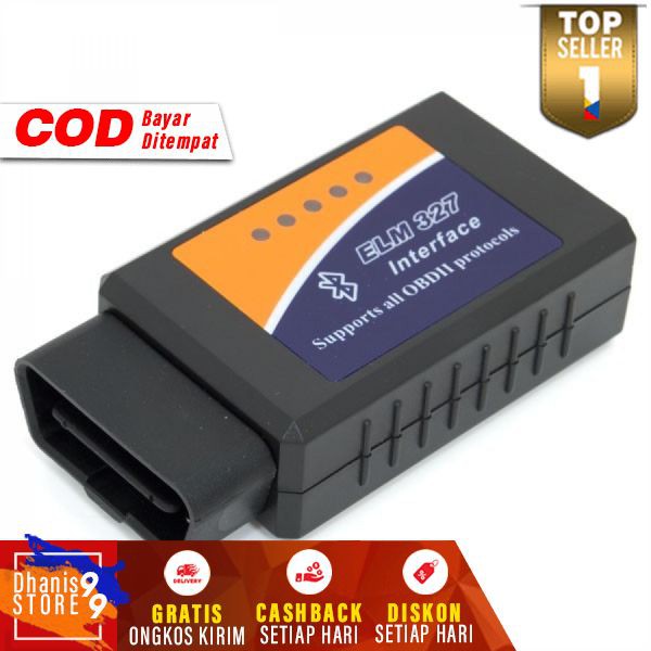 Car Diagnostic ELM327 Bluetooth OBD2 Test Tool Murah Pemindai Diagnostik Mobil Nirkabel OBD