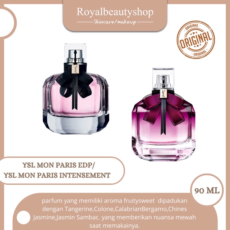 ysl mon paris 90 ml / ysl mon paris 10 ml / ysl mon paris 7,5 ml