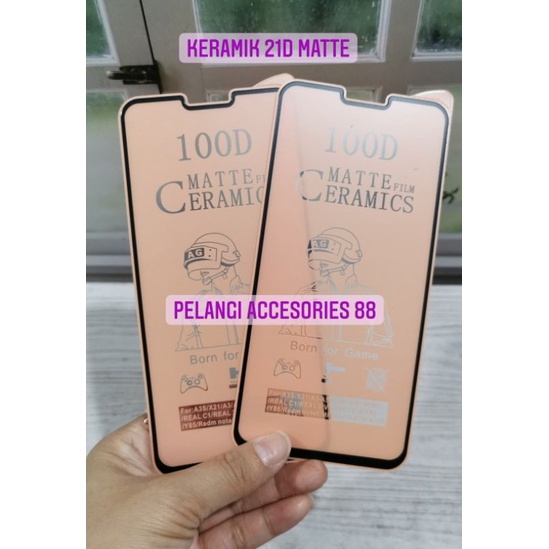 ANTIGORES REALMEL C1 / REALME 2  KERAMIK MATTE 21D ANTI GORES ANTI GLARE