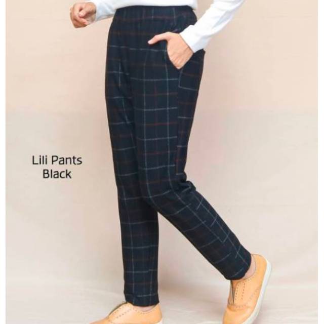 celana kerja wanita/celana strech lili pants