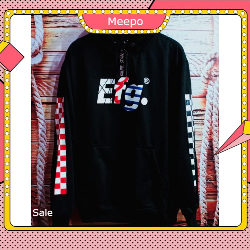HOODIE CASUAL PRIA MOTIF EFG