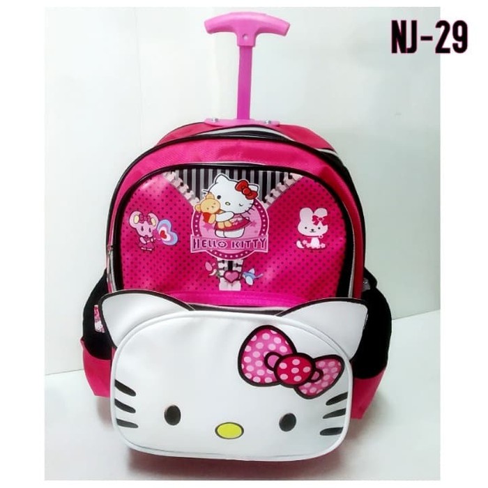 Special                  Tas Troli / Dorong anak TK HELLO KITTY (NJ-29)