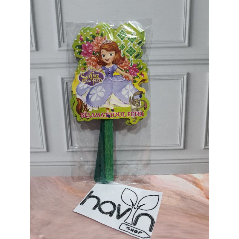 AMPLOP LEBARAN model KIPAS ukuran (8.5cm X 16.5cm)/ANGPAO IDUL FITRI KIPAS-Sofia