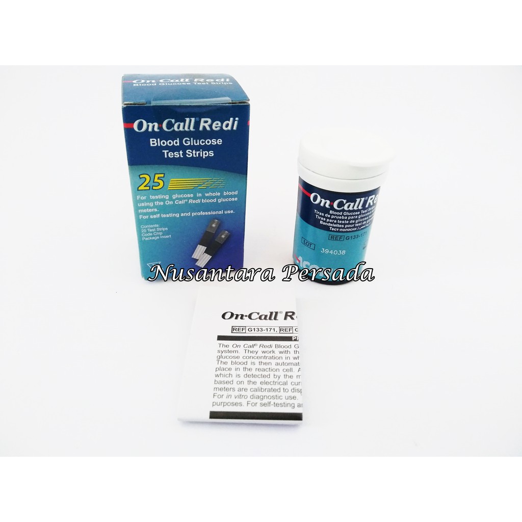 Strip Refil Gula Darah On Call Redi