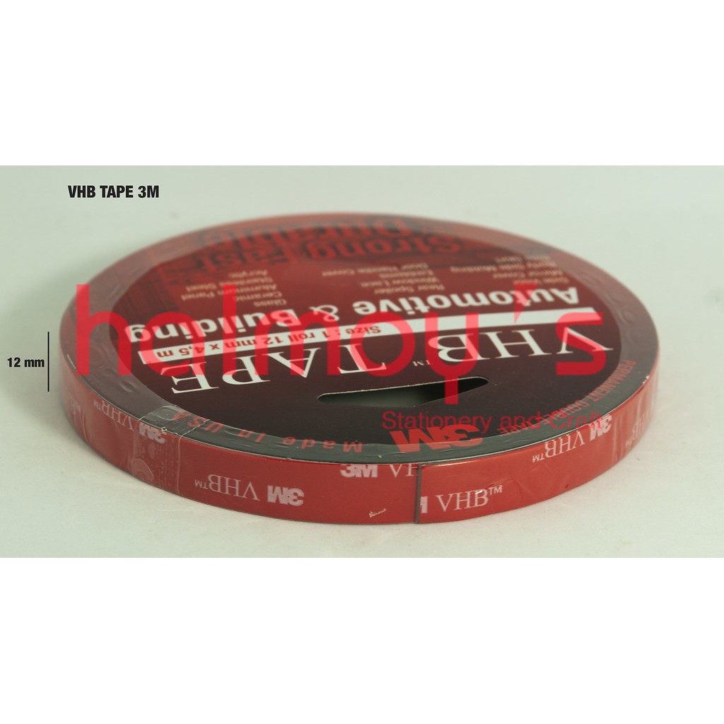 

DOUBLE TAPE BUSA / FOAM VHB TAPE 3M 12 MM X 4,5 M